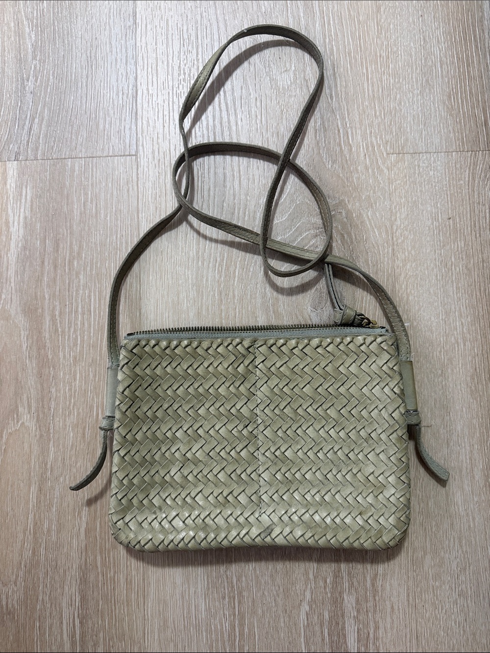 Madewell Woven Leather Crossbody